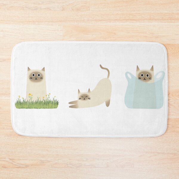 Item preview, Siamese Cat Doodle Pack  designed and sold by BluebellPainter.