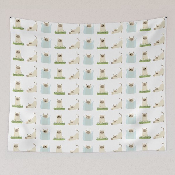 Item preview, Siamese Cat Doodle Pack  designed and sold by BluebellPainter.