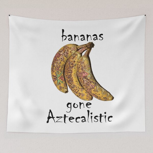 Artikelvorschau, Bananen sind aztekisch gegangen entworfen und verkauft von Jorge Santiago Jiménez.