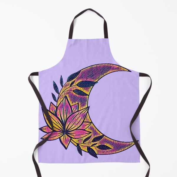 Item preview, Graphic Lotus and the Paper Moon - Moon Graphics designed and sold by MistyMorningsOR.