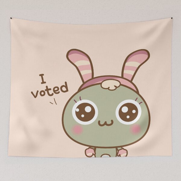 Item preview, Little Peas VOTED! designed and sold by mimiforest.