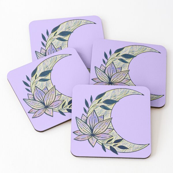 Item preview, Squiggly Lotus and the Paper Moon - Moon Graphics designed and sold by MistyMorningsOR.