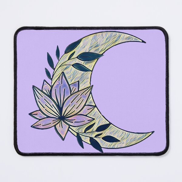 Item preview, Squiggly Lotus and the Paper Moon - Moon Graphics designed and sold by MistyMorningsOR.
