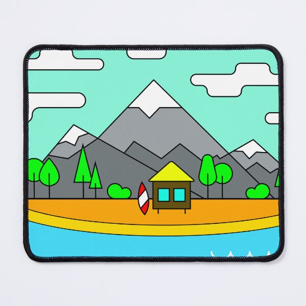 Item preview, Mountain Surf Shack Ocean designed and sold by ChristinasMess.