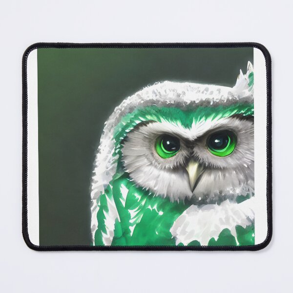 Item preview, A green starryai owl designed and sold by deville13.