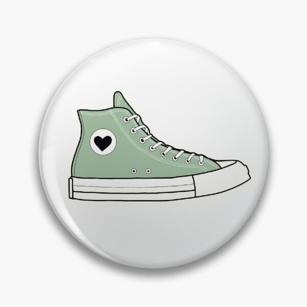 Item preview, Sage green high top shoes designed and sold by kayaho.