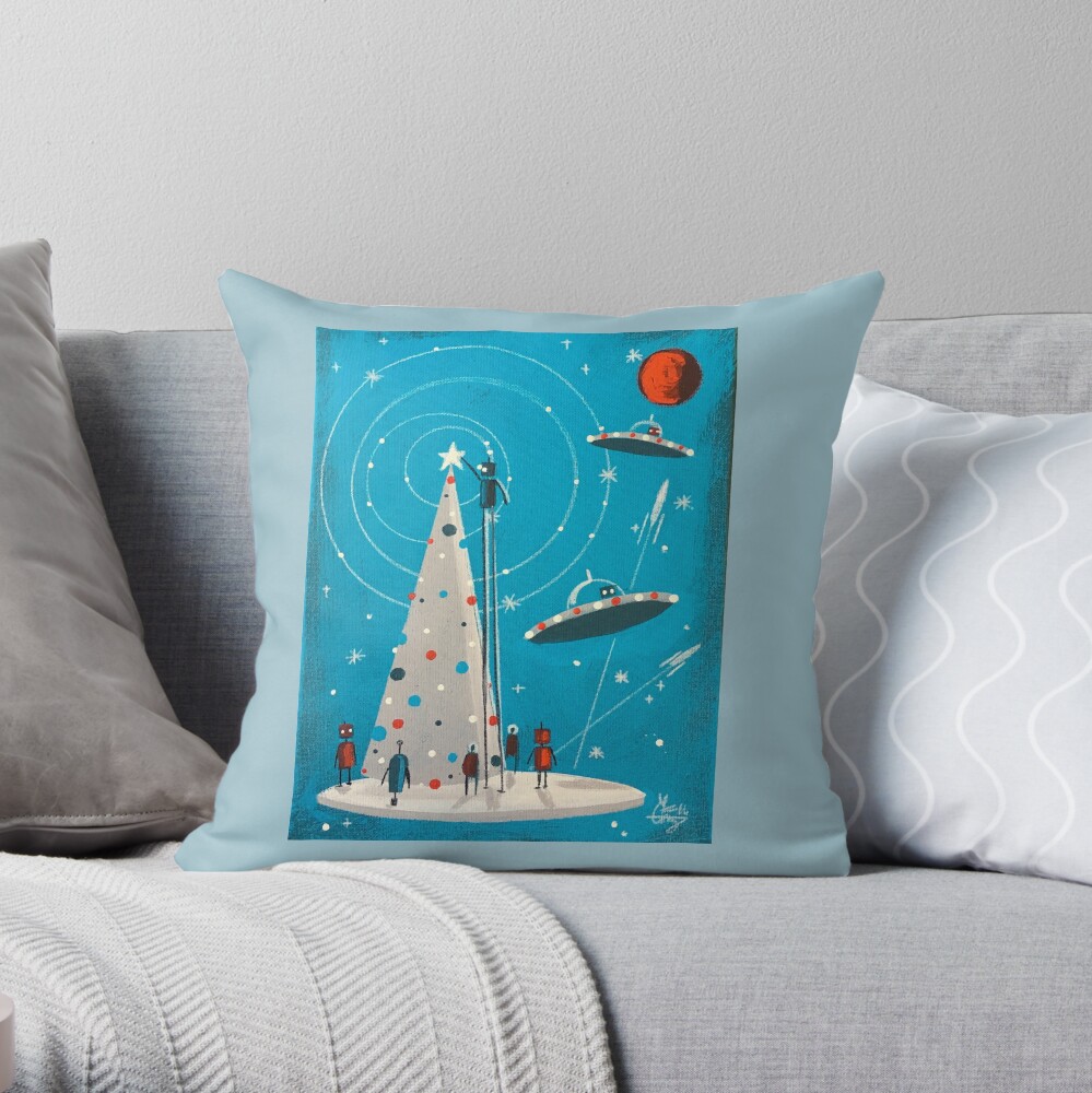 Item preview, Throw Pillow designed and sold by elgatogomez.
