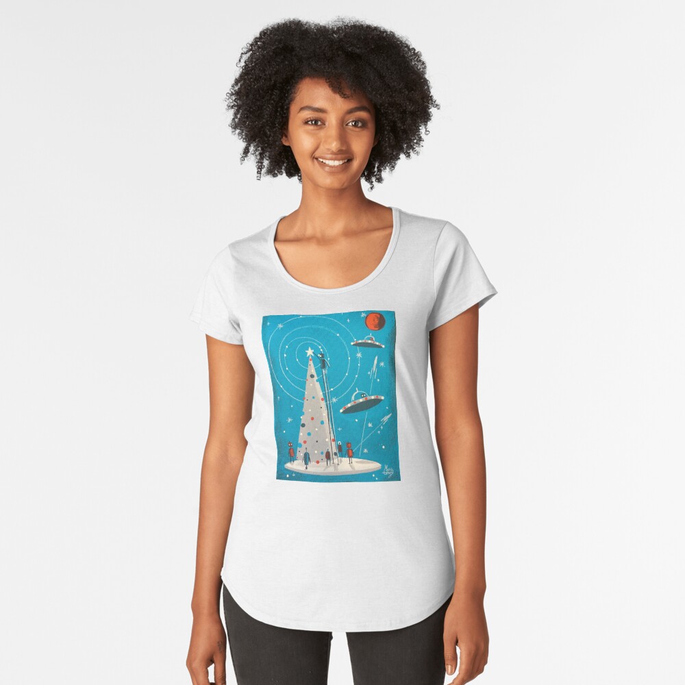 Item preview, Premium Scoop T-Shirt designed and sold by elgatogomez.