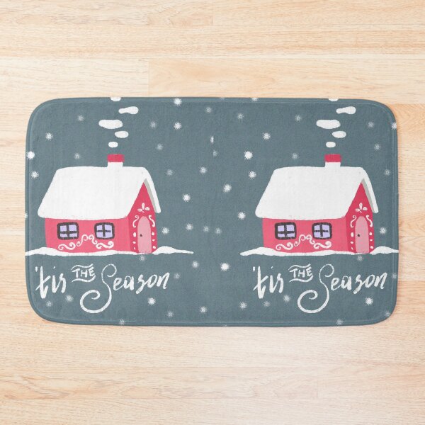 Item preview, Alphine chalet winter illustration designed and sold by pinkyfish1010.