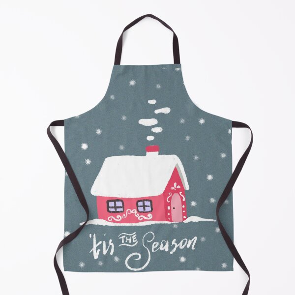 Item preview, Alphine chalet winter illustration designed and sold by pinkyfish1010.