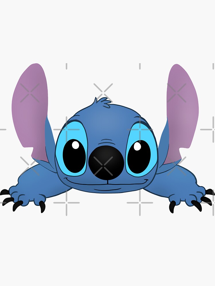 Stitch Lilo Eyeball Decal Funny Disney Cute Water Glossy Disney