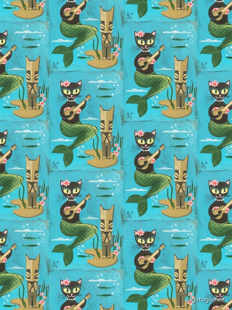 Tiki Cat by elgatogomez