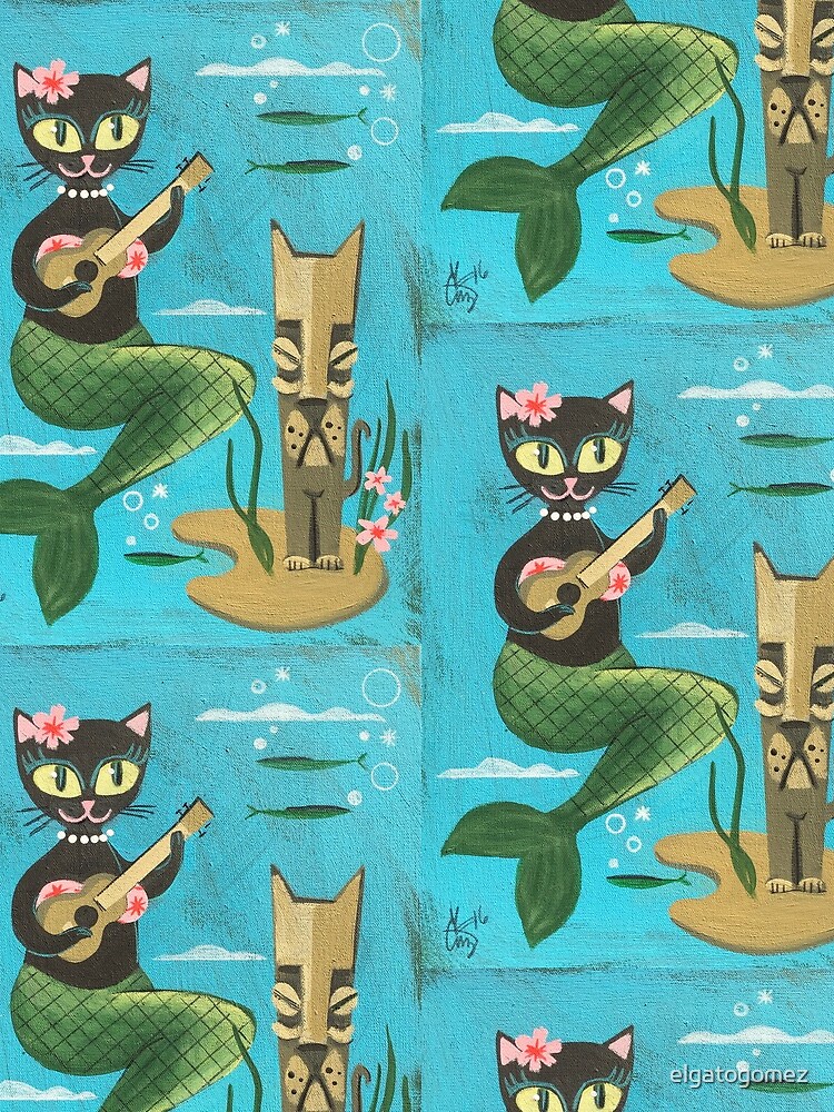 Tiki Cat by elgatogomez