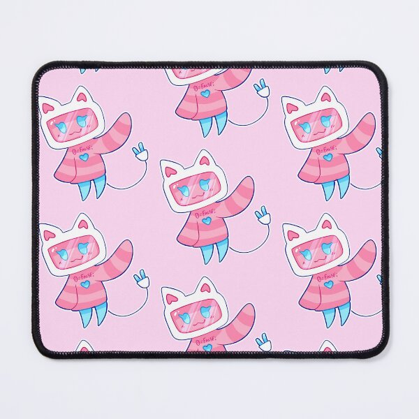 Item preview, tv neko cat girl coder programmer kawaii aesthetic designed and sold by pigeonplushie.