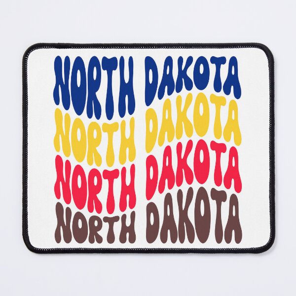 Item preview, North Dakota Retro Stacked designed and sold by van-dal.