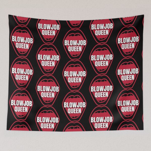 Item preview, Blowjob Queen nsfw Design Geschenk lustige Maske   designed and sold by felinityworldA.