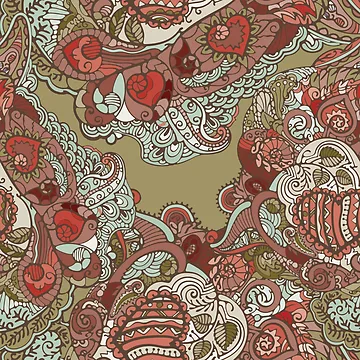 Artwork thumbnail, Ornate pattern by Rif Khasanov