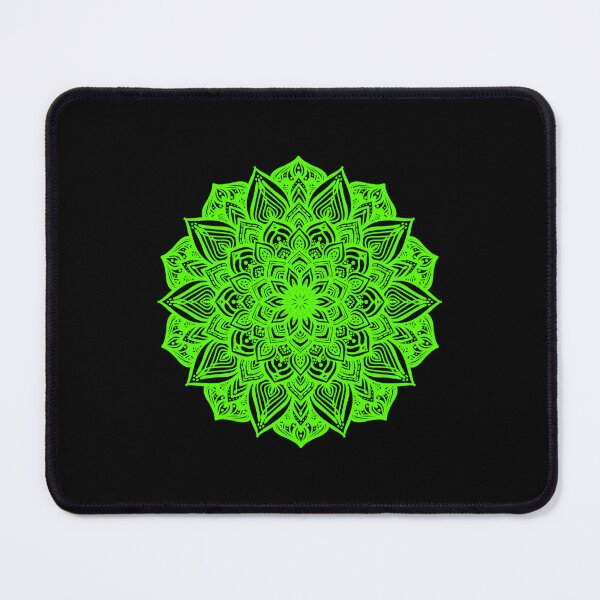 Item preview, Neon Green Mandala designed and sold by my peaks media studio.