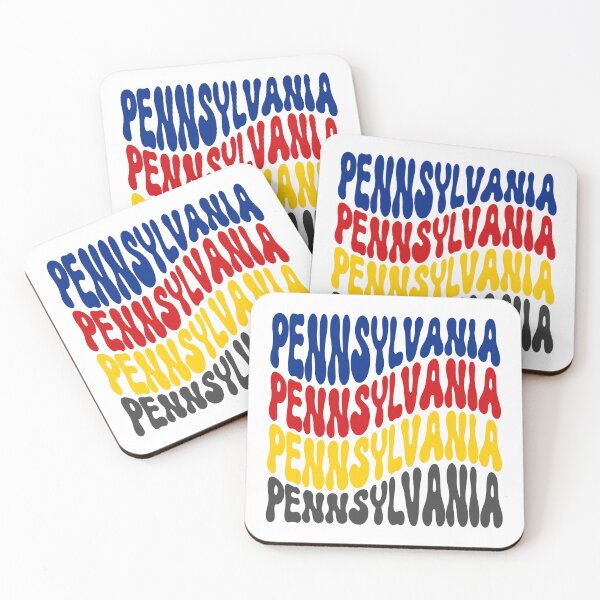 Item preview, Pennsylvania Retro Stacked designed and sold by van-dal.