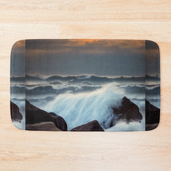 Item preview, Ocean Waves Sunset Series - Photo 2 - Throw Pillows and Prints.  designed and sold by ScatterHub.
