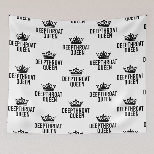 Item preview, Deepthroat Queen für Frauen Erwachsenes unhöfliches Humorgeschenk    designed and sold by felinityworldA.