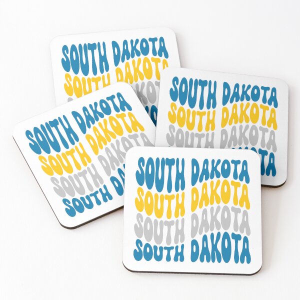 Item preview, South Dakota Retro Stacked designed and sold by van-dal.