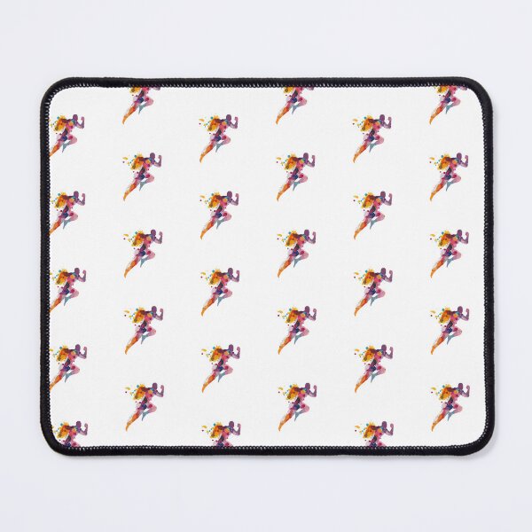 Item preview, Abstract Multi Color Drawing Watercolor Running Men designed and sold by Pixel4Art.