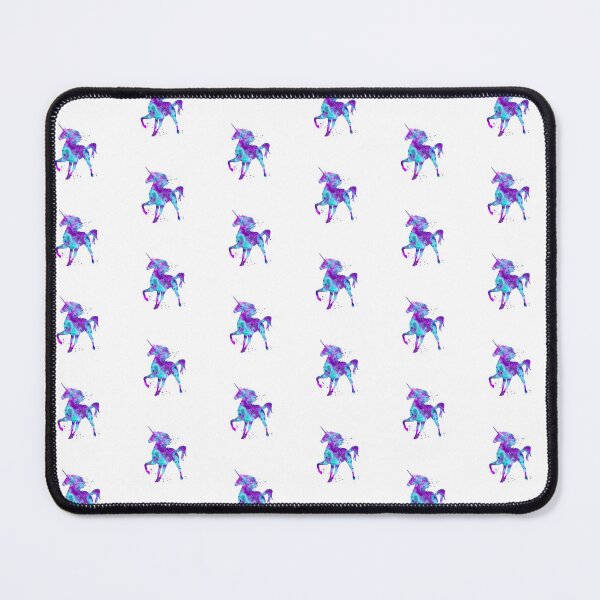 Item preview, Abstract Multi Color Drawing Watercolor Unicorn designed and sold by Pixel4Art.