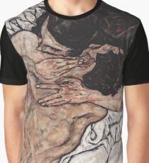 Egon Schiele "Pair embracing", 1917 Graphic T-Shirt