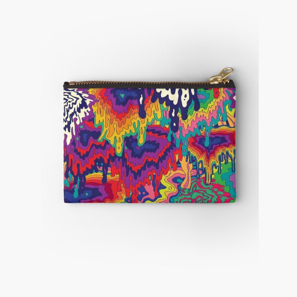 Item preview, Liquid groovy colorful 70s vintage pattern designed and sold by ReneMagritteArt.