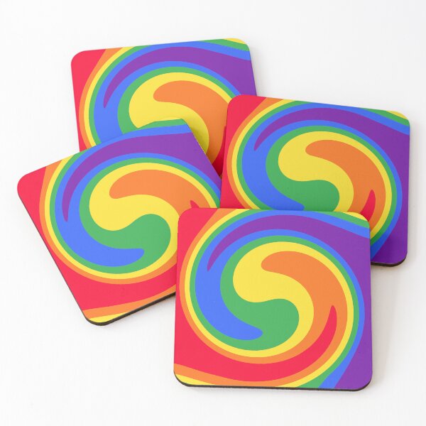 Item preview, Pride flag abstract modern art designed and sold by Mermaidssparkle.