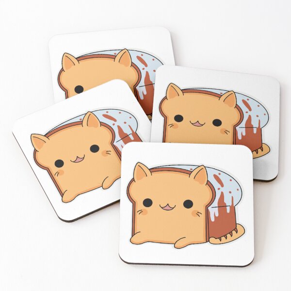 Item preview, Cinnamon Coffee Loaf Cat Sticker  designed and sold by melthemoose.