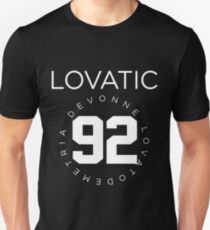 Camiseta ajustada Lovatic-- Blanco