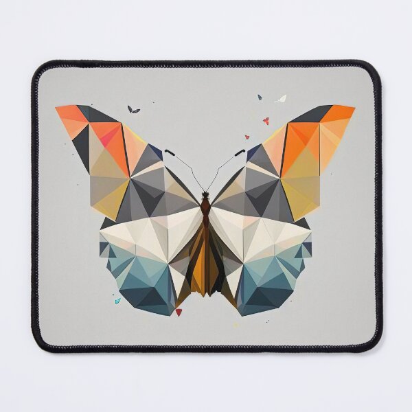 Item preview, Minimalist geometric butterfly designed and sold by Chillapy.