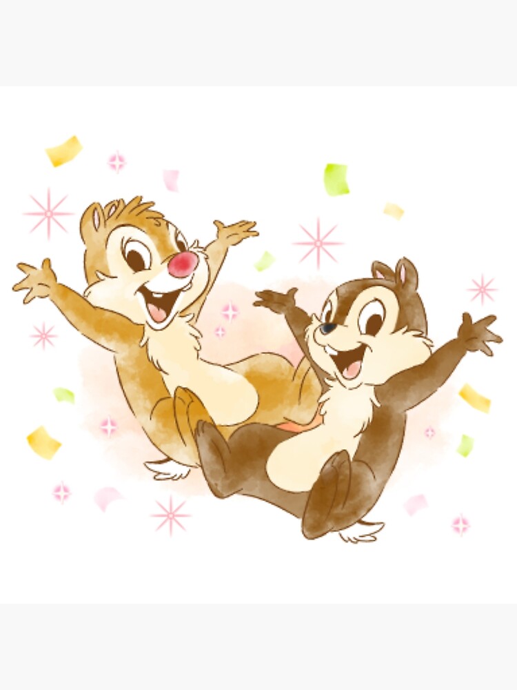 Anerkendelse Fradrage arm Chip and Dale celebration" Greeting Card for Sale by L H | Redbubble