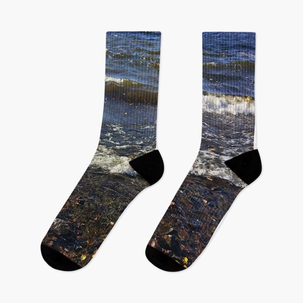 Item preview,  Watching the waves from the Rocky Shore - A Sunny Day in Northern Canada designed and sold by Ric1926.