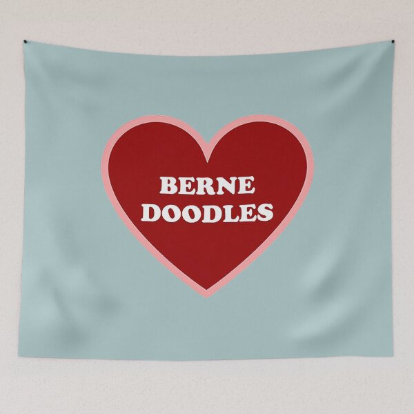 Item preview, Bernedoodle Heart designed and sold by JonathanLyons.