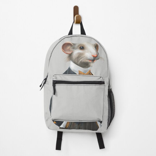 Item preview, Sir mouse, old masters animal portrait, funny mouse illustration, mouse art, mouse sketch, watercolor mouse, nursery animal art designed and sold by Artsareus.