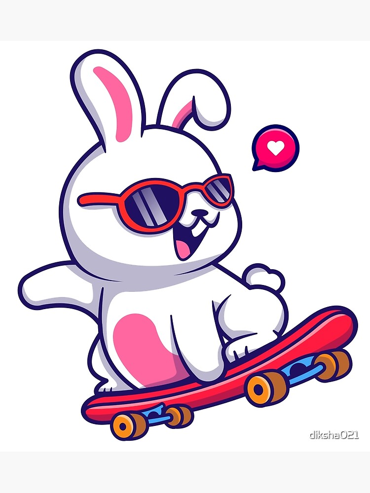 bunny skateboard