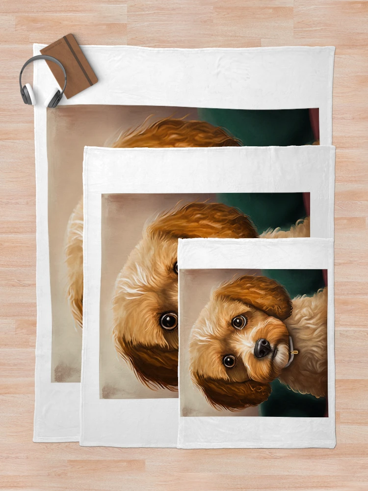 Thumbnail 5 of 6, Throw Blanket, cavapoo designed and sold by MrUtDesign.