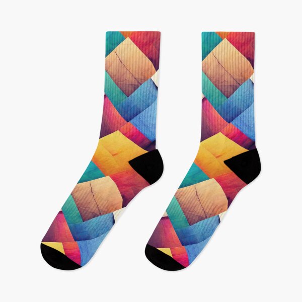 Item preview, Multicolour Tiles - pattern designed and sold by KLOIK.