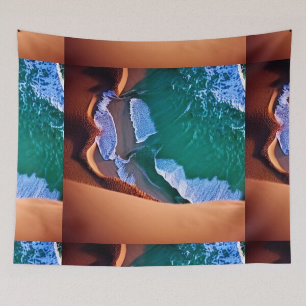 Item preview, Ocean Waves Sunset Series - Photo 5 - Throw Pillows and Prints.  designed and sold by ScatterHub.