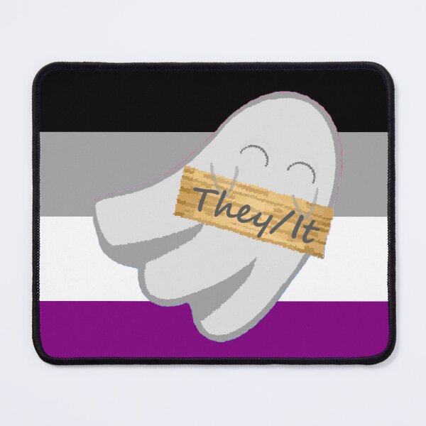 Item preview, They/It Ace Pronoun Ghost designed and sold by Forest-Bird.