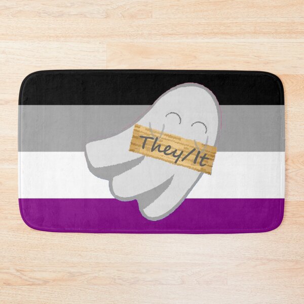 Item preview, They/It Ace Pronoun Ghost designed and sold by Forest-Bird.