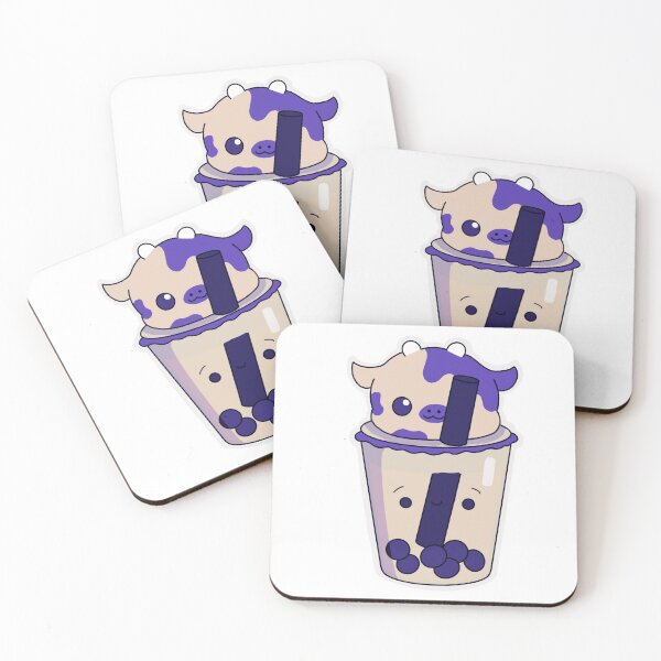 Item preview, Blueberry Cow Bubble Tea designed and sold by melthemoose.