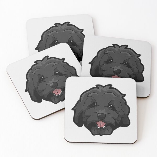 Item preview, Black Bernedoodle Doodle Dog designed and sold by AliceTownsen7.
