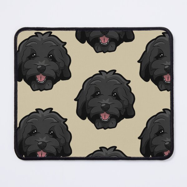 Item preview, Black Bernedoodle Doodle Dog designed and sold by AliceTownsen7.