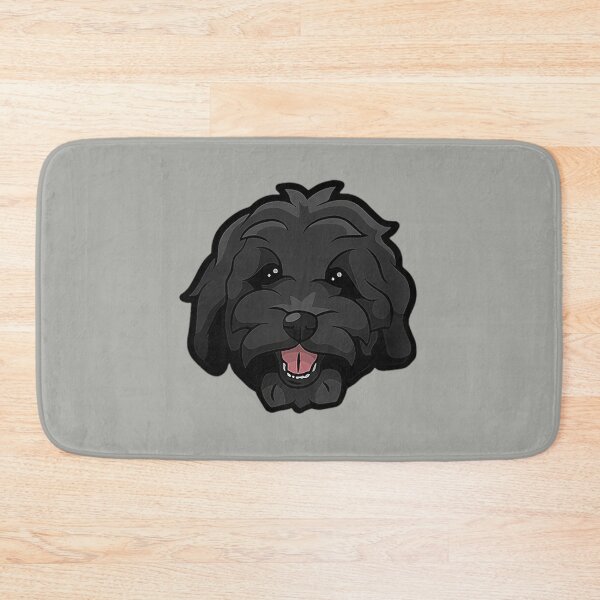 Item preview, Black Bernedoodle Doodle Dog designed and sold by AliceTownsen7.