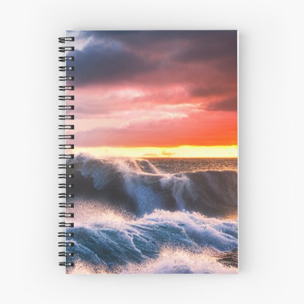 Item preview, Ocean Waves Sunset Series - Photo 6 - Throw Pillows and Prints.  designed and sold by ScatterHub.