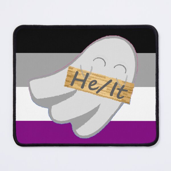Item preview, He/It Ace Pronoun Ghost designed and sold by Forest-Bird.